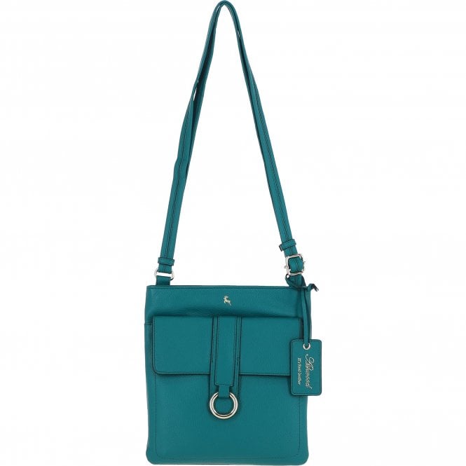 Ashwood Leather Crossbody Bag Deep Lake