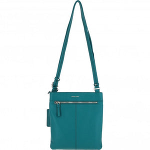 Ashwood Leather Crossbody Bag Deep Lake