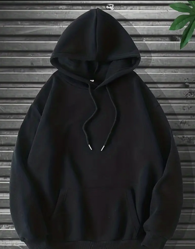 Men's Casual Hooded Sweatshirt, Soft Trendy Hoodie