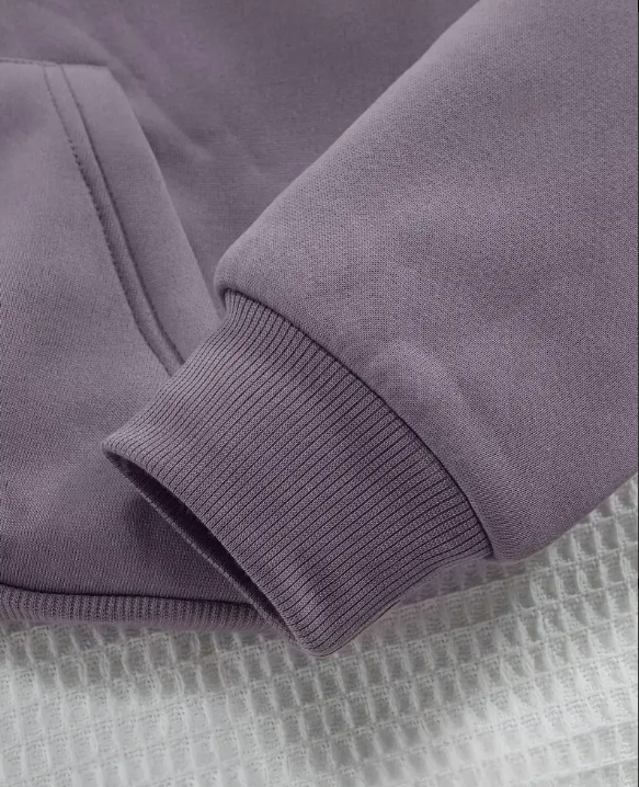 Letter Print Kangaroo Pocket Hoodie, Casual Drop Shoulder Long Sleeve